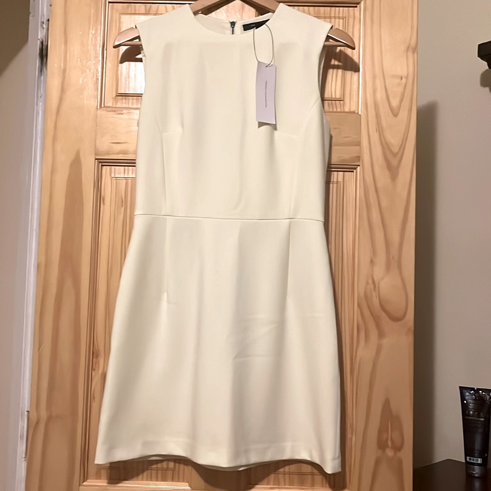 size 6(unworn) lemon color french connection dress.